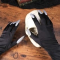 Miniatyrbillede 4 af 5: Handsker Halloween Negle Halloween Fest Kostume Handsker Fastgjort Lange Fingre