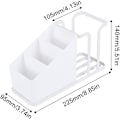 Miniatyrbillede 5 af 5: Kaffe Bar Organizer, Vandtæt Rustfri Papirkop og Låg Holder, C