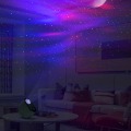 Miniatyrbillede 4 af 5: Usb Nordlys Projektor Lydstyring Multifunktionel Projektionsmaskine Til Udendørs
