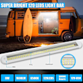 Miniatyrbillede 2 af 5: 12v indvendig LED lysbjælke, 120 LED universel strimlys med tænd/sluk-kontakt