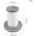 Miniatyrbillede 4 af 4: 2 stk. passer til Rowenta Haunda støvsuger tilbehør ZR009005/X