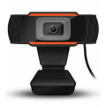 Miniatyrbillede 1 af 5: HD-webkamera med automatisk fokusering, webkamera med mikrofon, USB-computerkamera til onlinechat, møder og spil