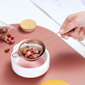 Miniatyrbillede 4 af 5: Køkkensigte - 3 stk. - Ø 10, 15 og 18 cm - Sigter - Sigtesæt - Kuglesigte - Passersigter - Melsigte - Køkkenhjælp - Rustfrit stål - Rose