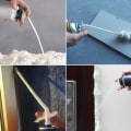 Pikkukuva 2 / 5: Suuttimet vaahdon ruiskuttamiseen 10 kpl/pakkaus Suuttimen raon täyttö Eristävät liittimet Puutyöputket Suutin DIY-vaahdon ruiskuttamiseen