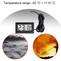 Miniatyrbild 3 av 5: Digital LCD-termometer Temperaturmätare Sond Sensor Område -50 Celsius C