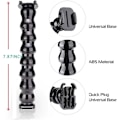 Miniatyrbillede 4 af 5: Klemmemontering Flex Svanehalsmontering Kompatibel med GoPro Hero 11, 10, 9,