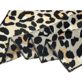 Miniatyrbilde 4 av 5: 50cm Kvinners Fargerike Leopard Trykk Firkant Hals Skjerf Tørkle