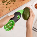 Miniatyrbillede 4 af 4: 3-i-1 Avocado Slicer Multifunktionel Avocado Kerne og Skærer - Grøn