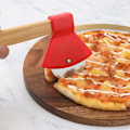 Miniatyrbillede 5 af 5: 2 stk. pizzaskærer i rustfrit stål