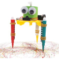 Miniatyrbild 2 av 5: DIY Söt Doodle Ritrobot Vetenskapsexperiment Skola Barn Utbildning
