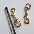 Miniatyrbillede 4 af 5: 4 stk. Messing Enkelt Svingbart Øjebolt Snap Hook Spænde Passer til Scuba