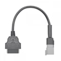 Miniatyrbild 5 av 5: 6PIN till 16PIN Diagnostisk OBD2 Kabeladapter, OBDII Scanner Ersättning för CAN AM ATV UTV Motorcykel Cykel Verktyg