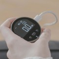 Miniatyrbild 2 av 5: Smart digitalt måttband med LCD-display, uppladdningsbart portabelt längdmätningsverktyg för plana böjda diameter udda form hög precision fars dag present