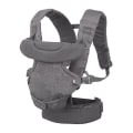 Miniatyrbild 1 av 5: 4-i-1 Grå Bärsele - Ergonomisk, konvertibel, framåtvänd och bakåtvänd bärsele för nyfödda och äldre bebisar 8-32 lbs / 3,6-14,5 kg