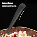 Miniatyrbillede 3 af 5: Rustfrit stål skåret serveringsske til køkkenmadlavning, buffet, suppe