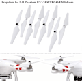Miniatyrbillede 3 af 5: RC Drone Propeller Blade, 8 stk. CW CCW Propeller Blade Selvlåsende Quadcopter Tilbehør til Phantom3A/P/SE Propeller
