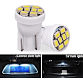 Miniatyrbillede 4 af 4: Signal Lys til Biler 10stk T10 W5W LED Pære Bil Signal Lys 12V 1210 SM
