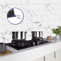 Miniatyrbillede 2 af 5: Hvide PVC-sten backsplash-fliser, selvklæbende 4x8 tommer, marmor skumfliser til at klæbe på køkken, badeværelse, brusebadsvægfliser (16 stk.)