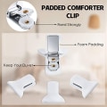 Miniatyrbild 4 av 5: Täcke Clip 12st Vadderad Täcke Clip Vadderad Clip Täcke Clip Filtfästen för att säkra sängkläder Täcke Lakan Fixer