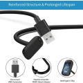Miniatyrbilde 2 av 3: Lader for Fitbit Charge 5 / Charge 6 / Luxe, [2-pakning, 3,3 fot] Erstatningsladekabel