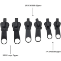 Miniatyrbild 2 av 5: 6 st Fix Zip Puller, Zip Slider Reparation Instant Kit, Instant Zipper Set, F