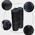 Miniatyrbillede 3 af 5: Sandposer til pavillon og lysthus 100% polyester 4 x 2 poser til fyldning 60 kg maks. havefesttelt