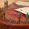 Miniatyrbillede 4 af 4: 9 stk. Cribbage-pinde i harpiks, sjove cribbage-pinde i 3 farver, sjove cribbage-pinde, cribbage-brætpinde passer til 1/8 huller legetøjsspil tilbehør