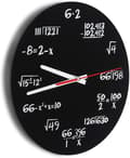 Akryl Väggklocka Matematik Unik Design Matematiska Formler Klocka