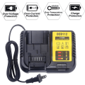 Miniatyrbillede 4 af 4: DCB112 Hurtigoplader Udskiftning til dewalt 12V-20V MAX Lithium Batterioplader
