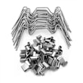 Miniatyrbillede 1 af 5: 100 stk. polycarbonat drivhuspaneler rustfrit stål clips Z-clips*