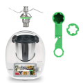 Miniatyrbillede 1 af 5: 1 stk. køkkenblender-juicer-nøgle reservedele til Vorwerk TM5 T