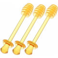 Miniatyrbilde 1 av 5: 3 stk plast honningdipper pinner Honeycomb pinner rørepinne skje