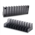 Miniatyrbillede 1 af 5: 2 stk. CD-disk kortholder til Switch, spil CD-kort opbevaringsstativ spil disk display boks beslag opbevaringsstativ til Switch, 24 CD