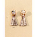 Pikkukuva 2 / 5: 9*2.8CM, kamelinvärinen boheemi Statement Thread Tassel C