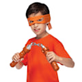 Pikkukuva 1 / 4: Turtles Mutant Mayhem Utklädnings Set, Michelangelo
