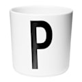 Miniatyrbillede 1 af 3: Bogstavkrus i melamin, P - Design Letters