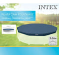 Miniatyrbild 1 av 3: Intex Poolskydd 366 cm till Rund rörpool