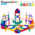 Miniatyrbild 2 av 7: Picasso-Tiles 50 bitars Bilbana Natur