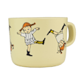 Miniatyrbillede 1 af 3: Pippi Cirkus, Mugg med handtag, Gul  - Rätt Start