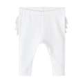 Miniatyrbillede 2 af 3: Name it Baby Leggings med blonder, hvid, str. 68 Multicolor