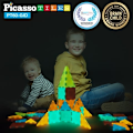 Miniatyrbillede 3 af 8: Picasso-Fliser 60 stykker Glow in the Dark