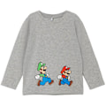 Pikkukuva 1 / 3: Name it Mini Super Mario Tröja, Grå, Storlek 92