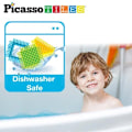 Pikkukuva 6 / 9: Picasso-Tiles Bristle Blocks 100 Pieces, Safari Multicolor