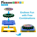 Pikkukuva 6 / 8: Picasso-Tiles Gears 101 kpl Multicolor