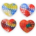 Miniatyrbillede 2 af 2: Heart Pop it - Fidget Toy