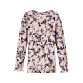 Miniatyrbillede 1 af 3: Name it Sweater Pink med blomster str. 110