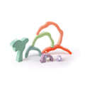 Pikkukuva 2 / 2: Safari Elephant -pinoamispalikat - Hape