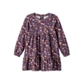 Pikkukuva 1 / 3: Name it pitkähihainen mekko, violetti kukkainen, koko 92