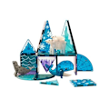 Pikkukuva 3 / 3: Magna-laatat, Arctic Animals - 25 kpl