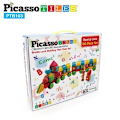 Miniatyrbillede 10 af 10: Picasso-Fliser børsteblokke 103 stykker, tog Multicolor